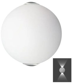 Απλίκα Φωτιστικό Τοίχου LED 3W 3000K Λευκό 5882 Spotlight-5882-Λευκό 5882