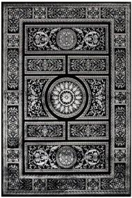 Χαλί Craft 23623-995 Black-White Merinos 200X290cm