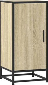 vidaXL Συρταριέρα Sonoma Δρυς 35,5x35x76 εκ. Επεξ. Ξύλο + Μέταλλο