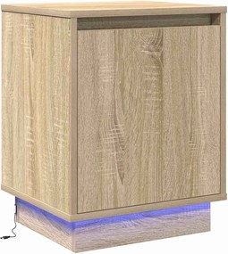 vidaXL Κομοδίνο 2 pcs Δρύς Sonoma 39 x 34,5 x 50 εκ.