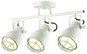 Τρίφωτο Φωτιστικό Σποτ EG169903CW White Metal