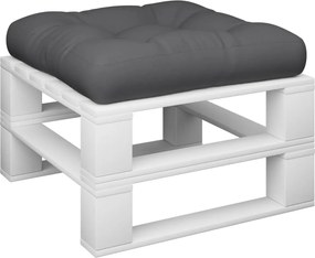 vidaXL Μαξιλάρι Παλέτας Ανθρακί 50 x 50 x 12 εκ. Υφασμάτινο