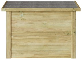 vidaXL Κουτί Αποθήκευσης 44x80x57 cm Εμποτισμένο Ξύλο Πεύκου