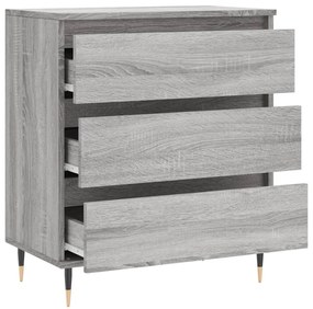 vidaXL Ντουλάπι Γκρι Sonoma 60x35x70 εκ. από Επεξεργασμένο Ξύλο