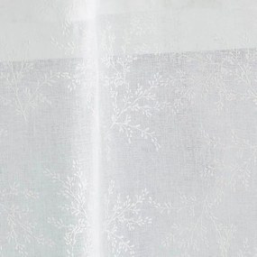 Σετ Κουρτίνες (70x240) Με Τούνελ L-C Karla White 1627667