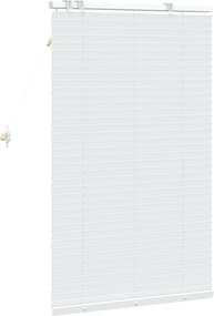 vidaXL Βενετσιάνικη Σκίαση Λευκό 80 x 130 εκ 35 mm