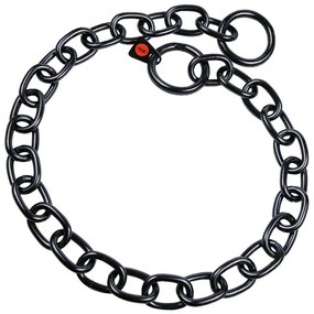 Κολλάρο Σκύλου Hs Sprenger Μαύρο 4 mm Σύνδεσμοι Ημιμακριές (74 cm)