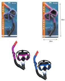 Bestway Σετ Μάσκα Θαλάσσης με Αναπνευστήρα Dominator Παιδική 7+ #24070 - Dominator Mask with Snorkel