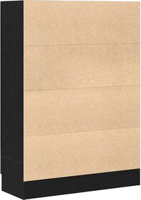 vidaXL Βιβλιοθήκη 3 επιπέδων 82,5 x 30,5 x 115 εκ. Επεξεργασμένο Ξύλο