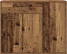 vidaXL Sideboard Παλιό ξύλο 88x30x70 cm Ξύλο μηχανής