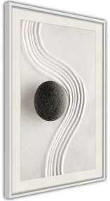 Αφίσα - Zen Garden - 30x45 - Χρυσό - Με πασπαρτού