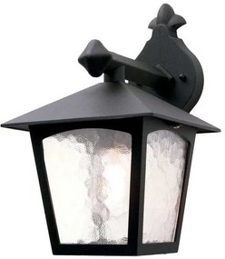 Φανάρι Απλίκα Φωτιστικό Τοίχου 1xE27 Μαύρο IP43 31cm York BL2-BLACK Elstead Lighting-BL2-BLACK-Μαύρο BL2-BLACK