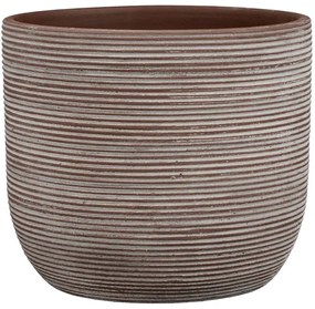 Κασπώ Samuel 7780-8 28x28x26cm Brown Supergreens Πηλός