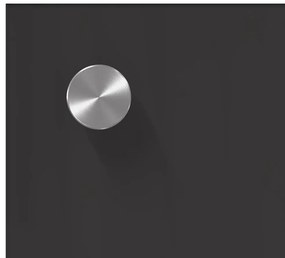 vidaXL Πίσω Πάνελ Κουζίνας 2 pcs Σκούρο Γκρι 110 x 50 cm