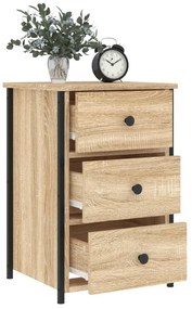 vidaXL Κομοδίνο Sonoma Δρυς 40 x 36 x 60 εκ. από Επεξεργασμένο Ξύλο