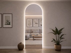 Άτυπος καθρέφτης με φωτισμό LED A38 35×93