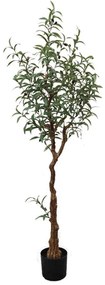 Τεχνητό Δέντρο Ελιά 5660-6 60x60x150cm Green Supergreens Polyethylene