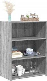 vidaXL Ντουλάπι Γκρι Sonoma 70x41x93 εκ. από Επεξεργασμένο Ξύλο