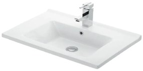 Bathroom sink ETNA 65 White glossy porcelain 65x45 cm