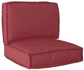 vidaXL Σετ Μαξιλαριών Πάγου 2 pcs Κόκκινο Ύφασμα Όξφορντ