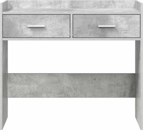 vidaXL Τραπέζι κονσόλας Γκρι Σκυροδέματος 90 x 35 x 80 εκ