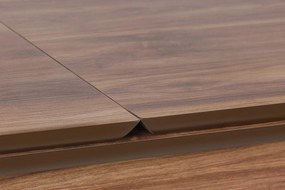 Τραπέζι Επεκτεινόμενο Καρυδιά / Λευκό SIGMA 130x80x80