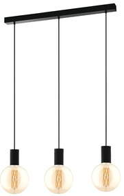 Φωτιστικό Κρεμαστό Eglo 98662 POZUETA Μαύρο Ματ (Black Mat)