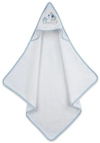 Κάπα κεντητή Dog 07 Blue 75×75