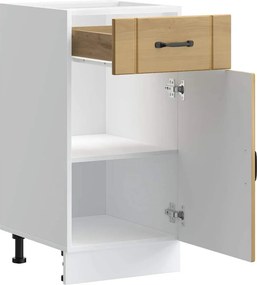 vidaXL ντουλάπι βάσης κουζίνας Lucca Δρυς sonoma κατασκευασμένο ξύλο