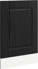vidaXL Πάνελ πλυντηρίου πιάτων KALMAR Μαύρη Δρυς 45 x 1,5 x 67 cm