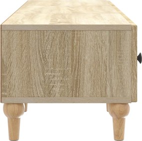 vidaXL Ντουλάπι TV Sonoma Δρυς 147 x 34,5 x 30 εκ Επεξεργασμένο Ξύλο