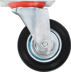 vidaXL Ρόδες Περιστρεφόμενες 24 τεμ. 100 χιλ.