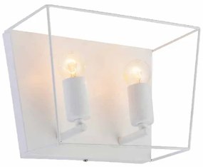 Απλίκα Τοίχου Aca Pissaro OD61022WW White Matt