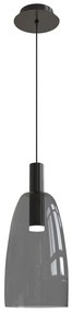 Φωτιστικό Οροφής Μονόφωτο LED Zambelis 1965 Smoked Grey
