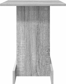 vidaXL End Table Γκρίζο Σονομα 44,5 x 45 x 55 εκ Επεξεργασμένο ξύλο