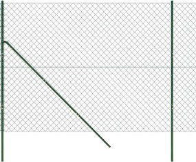 vidaXL Συρματόπλεγμα Περίφραξης Πράσινο 2 x 10 μ.