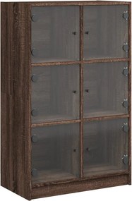 vidaXL Ντουλάπι με Πόρτες 68x37x109 εκ. από Επεξεργασμένο Ξύλο