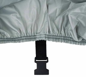 vidaXL Κάλυμμα Σκάφους Γκρι 440x180x40 εκ.