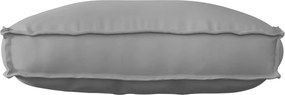vidaXL Μαξιλάρι Γκρι 70 x 40 x 12 cm Ύφασμα Όξφορντ