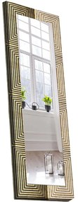 Καθρέπτης Τοίχου 235MRA1177 40x120cm Multi Wallity Mdf, Ύφασμα