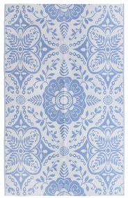 vidaXL Χαλί Εξωτερικού Χώρου Γαλάζιο ARAKIL 190x290 εκ. Πολυπροπυλένιο