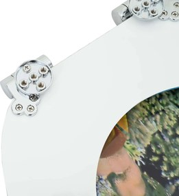 vidaXL Λεκάνη Σκούρο Μπλε Θάλασσα 44 x 38 εκ. Επεξεργασμένο Ξύλο