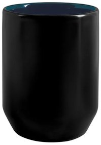 Ποτήρι Μπάνιου Κεραμικό Jaro Black/Petrol 7,8x10,1 - Spirella