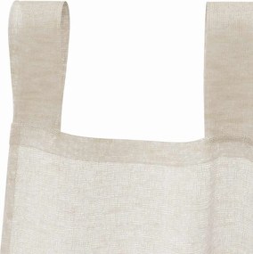 vidaXL Κουρτίνα βυσσινί 2 pcs Άμμος 245 x 140 εκ. Πολυεστέρας