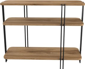 Κονσόλα Notus Megapap χρώμα καρυδί Ud 92x34,5x75εκ.