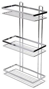 Ραφιέρα Μπάνιου Τριπλή Estia Elegant Inox 02-8697