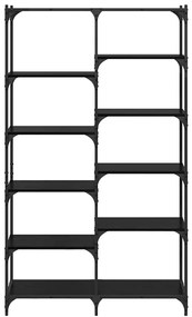 vidaXL Ράφι Βιβλίων Μαύρη δρυς 100 x 32 x 170 εκ Επεξεργασμένο ξύλο