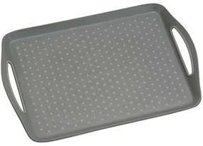 Δίσκος Σερβιρίσματος Αντιολισθητικός 77207 45,5x32x4,5cm Grey Kesper Πλαστικό