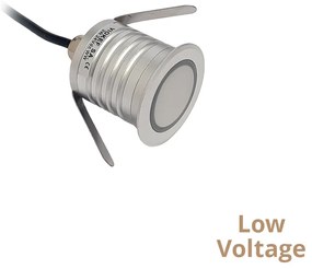 Φωτιστικό Χωνευτό Viokef Mabel 4317900 3000K Ασημί