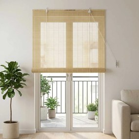vidaXL Ρόλερ (στόρι) Φυσικό 90 x 220 cm Μπαμπού